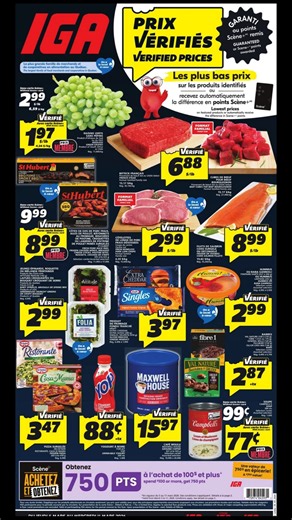 Circulaire IGA du 5 au 11 mars 2026🛒🎯 https://www.circulaire-en-ligne.ca/circulaire-iga-epicerie #IGA #Épicerie #Rabais | Circulaires