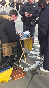 London a Man can type so fast with Old fashion typewriter anything you want #birminghamuk🇬🇧 #southlondon #zonjy #northlondon #westlondon | Zonjy