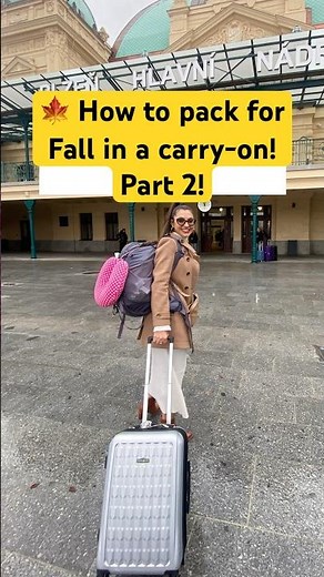 Travel Light This Fall With These Packing Tricks!