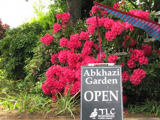 Abkhazi Garden and Tea Room in Victoria, Canada