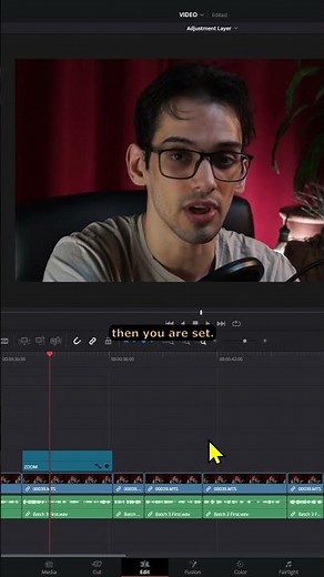 Adjustment Layers for Beginners in DaVinci Resolve