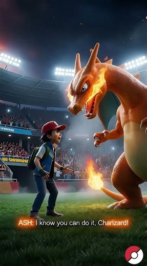 Ash & Charizard: The Ultimate Bond 🔥 Hyper-Realistic 3D #shorts #anime #nostalgia