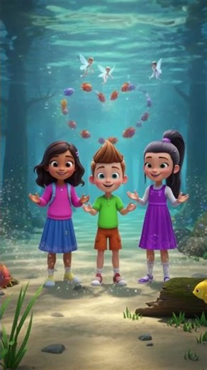 Rabiya & Friends Magical Swimming Pond 🏊✨ | Kids Adventure Story | Preschool Educational Video
