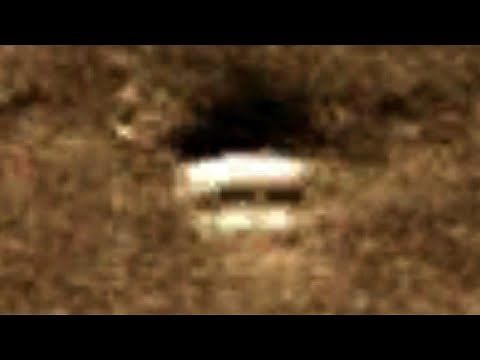 Secret Base built in a crater on Mars