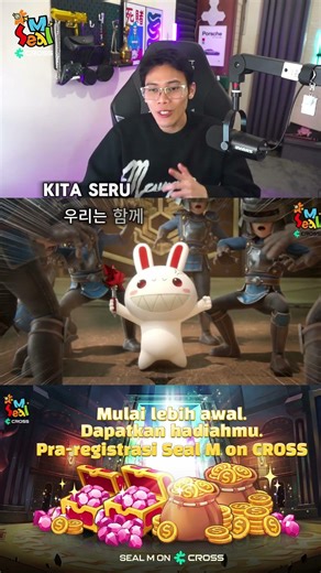 2 MILLION PRE REGIST SEAL M ON CROSS IS NOW AVAILABLE FOR PRE DOWNLOAD!!