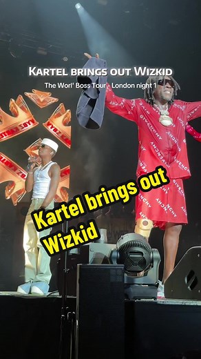 Vybz Kartel and Wizkid Live at O2 London Concert