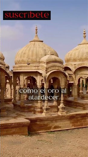 ¡La ciudad de oro! ✨ El desierto brilla 🇮🇳