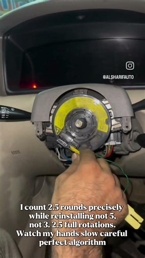 “Stop Guessing! How to Replace Steering Spiral Without Mistakes — 2.5 Turns Only”