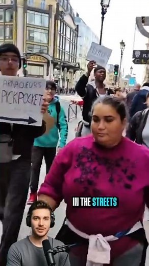 🔴 Viral! Paris Teens Expose Pickpockets in Public — Brave and Bold!