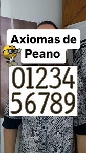 Os axiomas de Peano #matemática #ciencia #curiosidades #enem