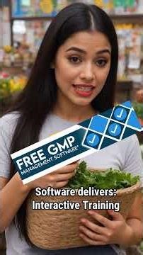 GMP: Training and education for food safety responsibilities