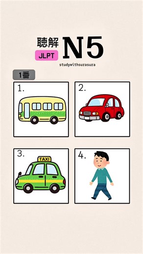 N5 JLPT Choukai Study Guide