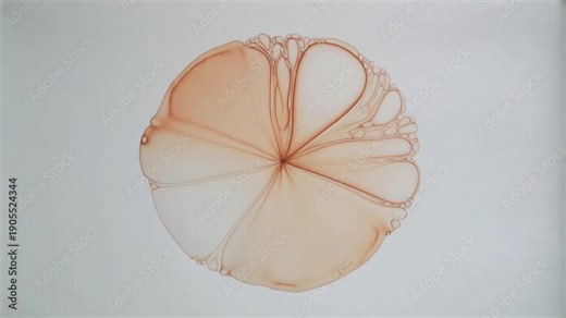 The process of a single cell dividing into multiple cells, showcasing cellular reproduction and growth.