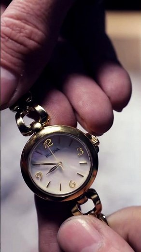 Replacing a Battery | Bulova Watch | Snap Back #jewelry #diy #satisfying #watch #battery #shorts