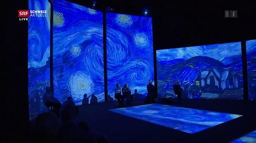 Kunst als Spektakel – «Van Gogh Alive» in der Maag Halle Zürich