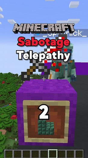 Minecraft Sabotage Telepathy 2 | Epic Gaming Moments