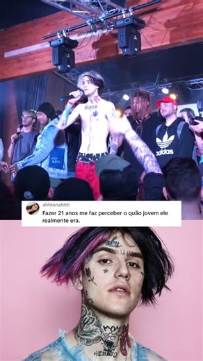 Sessão de Rap on Instagram: "Lil Peep durante seu show em fevereiro de 2017‼️🕊️🔥"