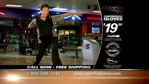 Copper Fit Compression Gloves TV Spot, 'Feel Better'