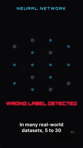 The Hidden Poison in Machine Learning Datasets | Label Noise #ai #latest #shorts #ml #data #job