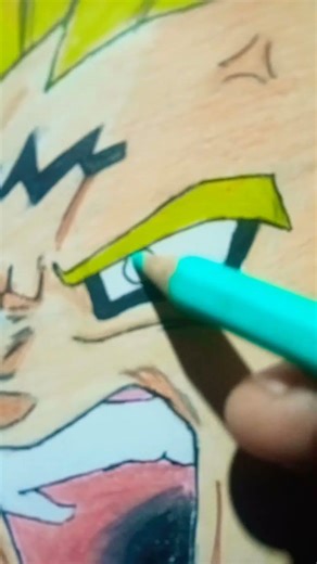 Vegeta Ultra mod drawing video