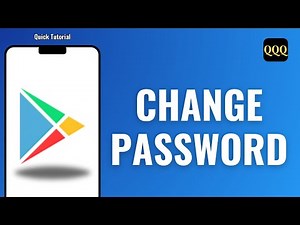 How To Change Play Store Password