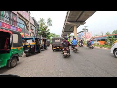 Kochi City Drive & NH544 Highway | India Driving Tour 🇮🇳 | Kerala Urban Traffic 4K 60 FPS