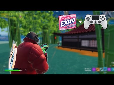 [ASMR] Fortnite Controller Sounds (Gum Chewing and Whispering)