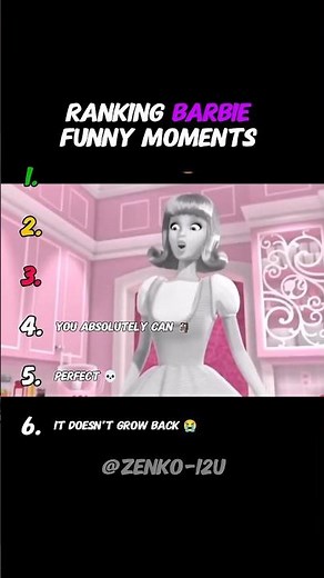 Ranking Barbie Funny Moments 😂
