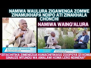 SILVESTER NAMIWA WAULURA PA INTERVIEW ZIGAWEGA ZOMWE ZINAMUCHITA CHIPONGWE KU MA DEMO APA KWAIPA