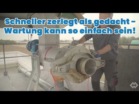 Einfache Separator Wartung, die überzeugt!