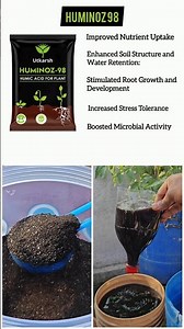 How to use Humic Acid | Huminoz 98 | #humicacid