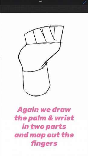 How I draw anime hands! Full video on my channel ✨ #animeart #howtodraw #tutorial #arttutorial #art