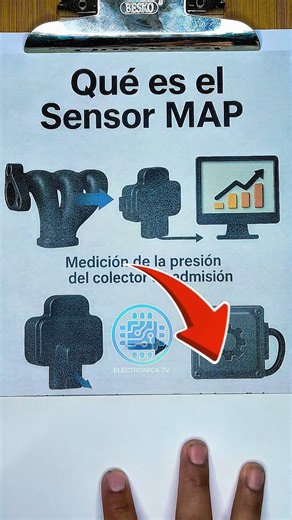 ⚡ The MAP sensor: the hidden brain of the engine 🔥 #sensors #sensor #map #mechanics #automotive