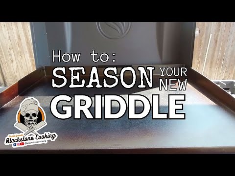 How to Season a New Blackstone Griddle