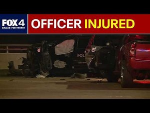 Minor facing DUI charge after crash injures Fort Worth officer
