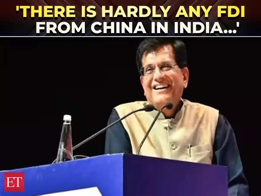 Piyush Goyal explains how ‘India first’ strategy is crucial to counter Chinese investment in India
