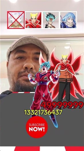 Goku vs All iq math#dragonball#games#anime