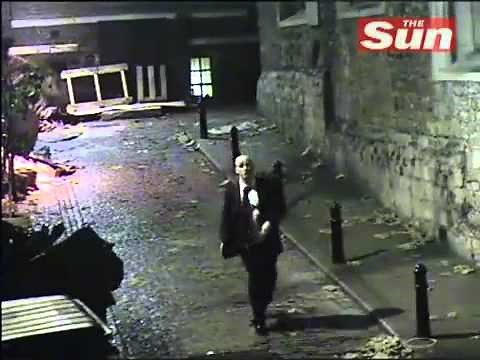 Drunk Man Falls Down the Stairs and Walks Away