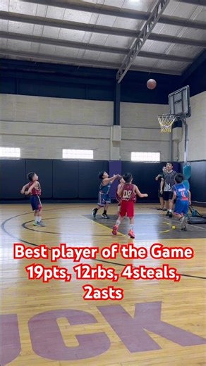 This 8yrs old kid "King" drop a bigtime double double on 3x3 basketball 8under division