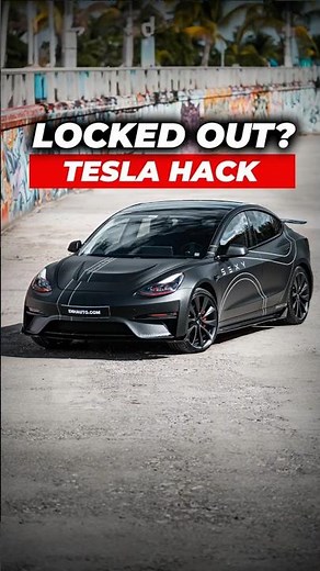 What do you do if you get locked out of your Tesla?