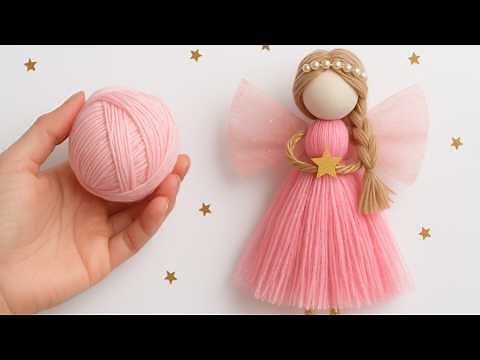 anyon You Won’t Believe This Christmas Angel is Made From Yarn