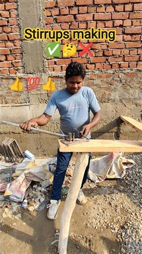 How to Stirrups #stirrups #stirrupbender #houseconstruction #construction