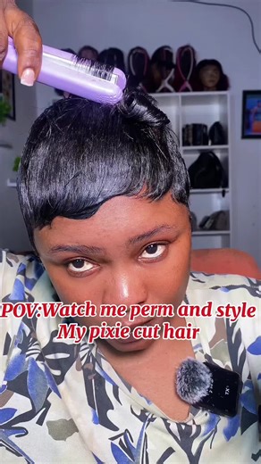 Perm and Style Your Pixie Cut for a Fresh Look