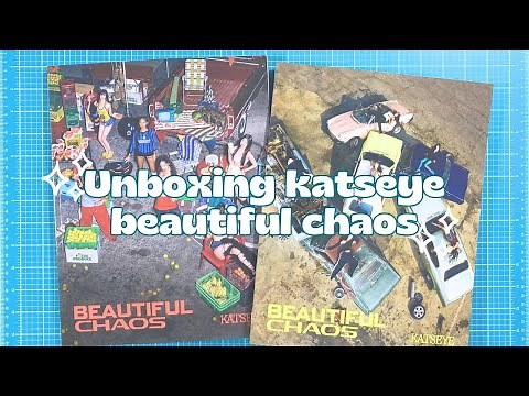 Album Unboxing ✶ katseye beautiful chaos ✶ photobook versions