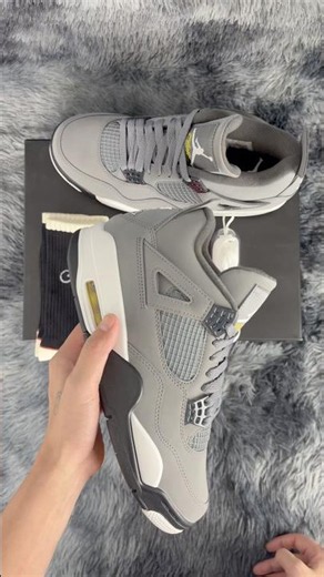 JordanAir Jordan 4 Cool Grey #nike #jordan #aj #shoes #fyp