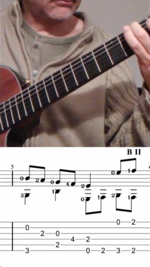 Bach - Bourrée BWV 996 - Tutorial - No Nails (Ramón León Egea)