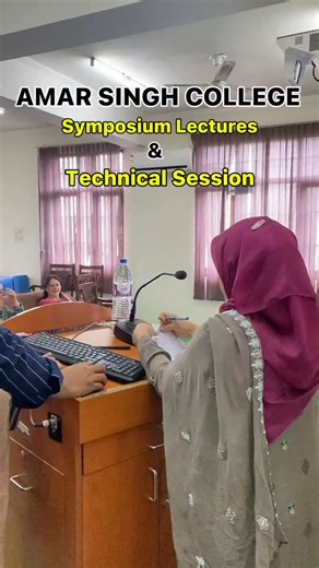 One day National Conference on "Sustainable Srinagar: Building Resilience in Fragile Ecosystems" at Amar Singh College. ●SYMPOSIUM LECTURES 1.Theme: Urban Sustainability and Planning. 2.Theme: Smart Solution for Sustainability: Green Mobility, Walkability, and E-Governance. 3.Theme: Srinagar’s Ecology in the Regional Context of Kashmir. ●Technical Session 1A (Online/Offline) Theme: Navigating Sustainability: Integrating Environmental Stewardship, Urban Planning and Community Engagement. ●Technic