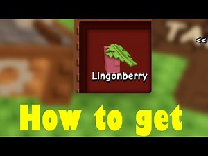 How to Get the 'Lingonberry' Seed & Crop in Grow a Garden! Roblox