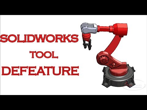 Defeature in SOLIDWORKS: Simplify Your Designs Effortlessly