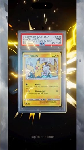 Pikachu SM162 Sun & Moon Promo PSA 9 Slab Pulled Live! Triumph Rips Digital Pack Opening